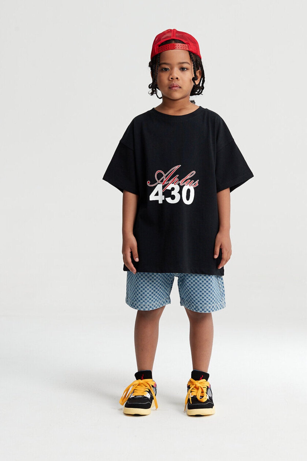 Kids Aplus 430 Dove Graphic T-Shirt – Screen-Printed Oversized Everyday Tee