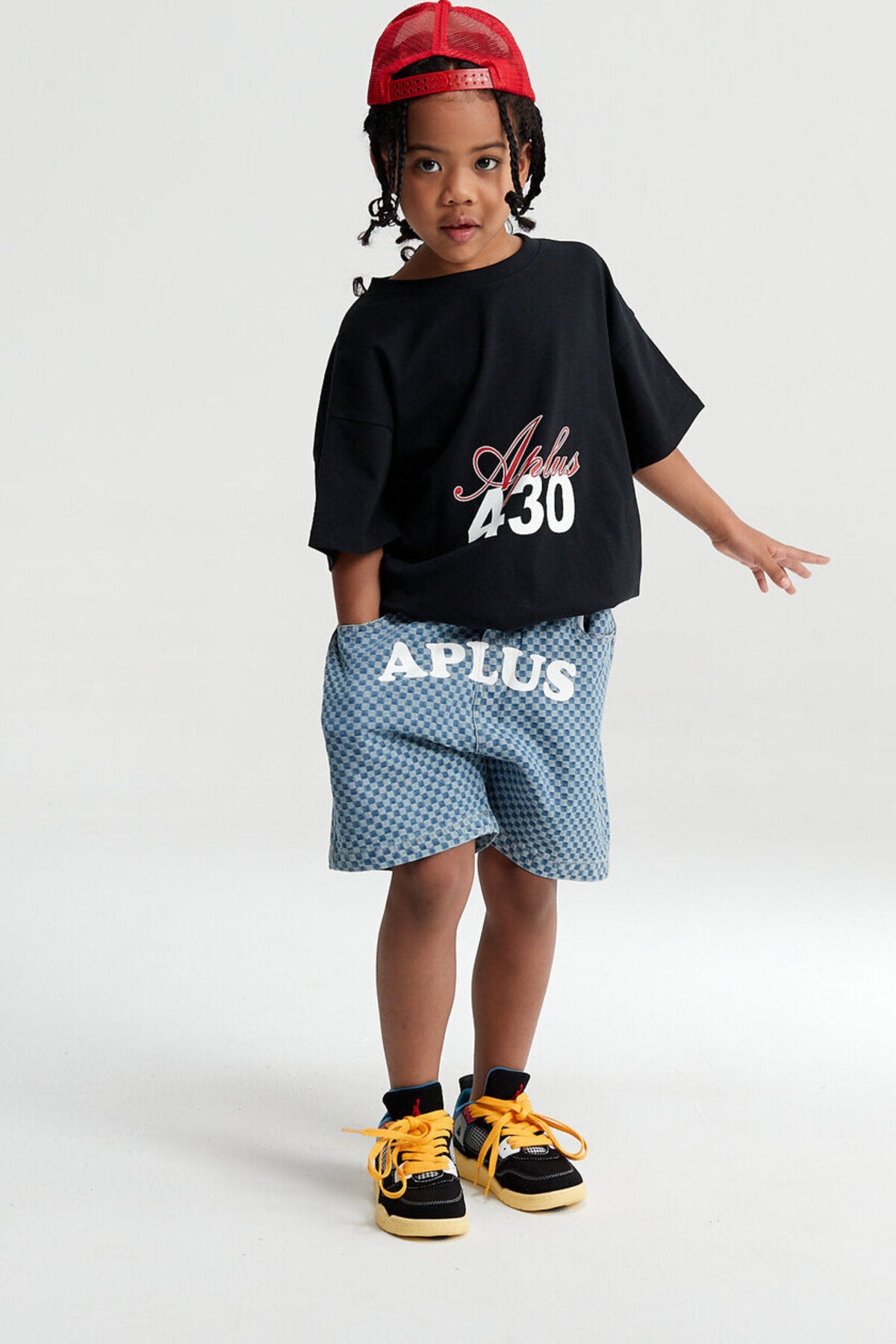 Kids Aplus 430 Dove Graphic T-Shirt – Screen-Printed Oversized Everyday Tee