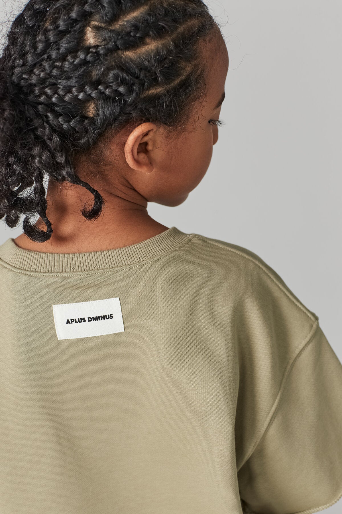 Kids APLUS DMINUS Bermuda Distressed Boxy T-Shirt – 100% Cotton Raw-Edge Relaxed Tee