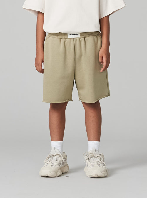 Kids APLUS DMINUS Bermuda Distressed Rolled-Hem Shorts – 100% Cotton Relaxed Fit Casual Shorts