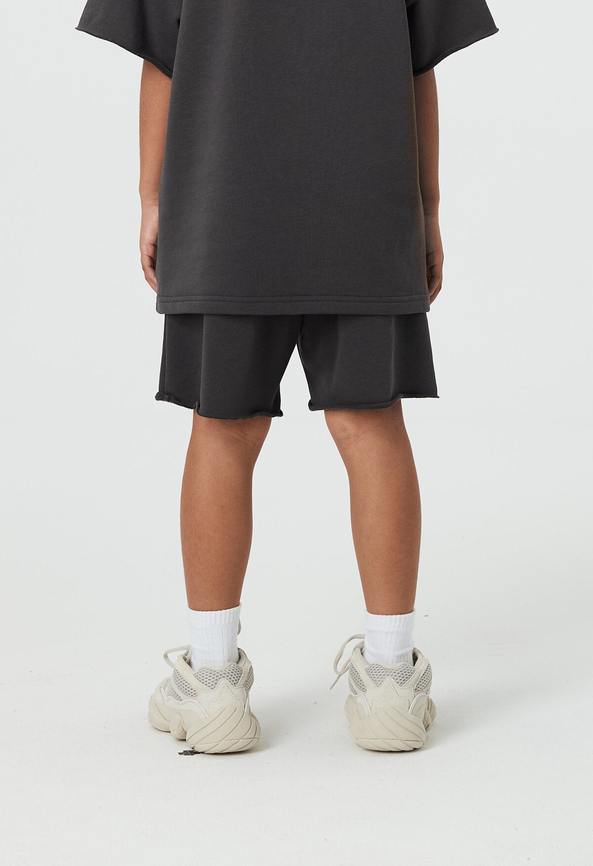 Kids APLUS DMINUS Bermuda Distressed Rolled-Hem Shorts – 100% Cotton Relaxed Fit Casual Shorts