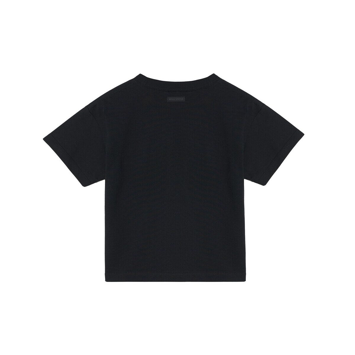 Kids APLUS DMINUS Boxy Logo T-Shirt – 100% Cotton Minimalist Everyday Tee