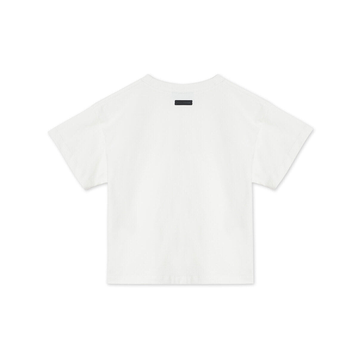 Kids APLUS DMINUS Boxy Logo T-Shirt – 100% Cotton Minimalist Everyday Tee