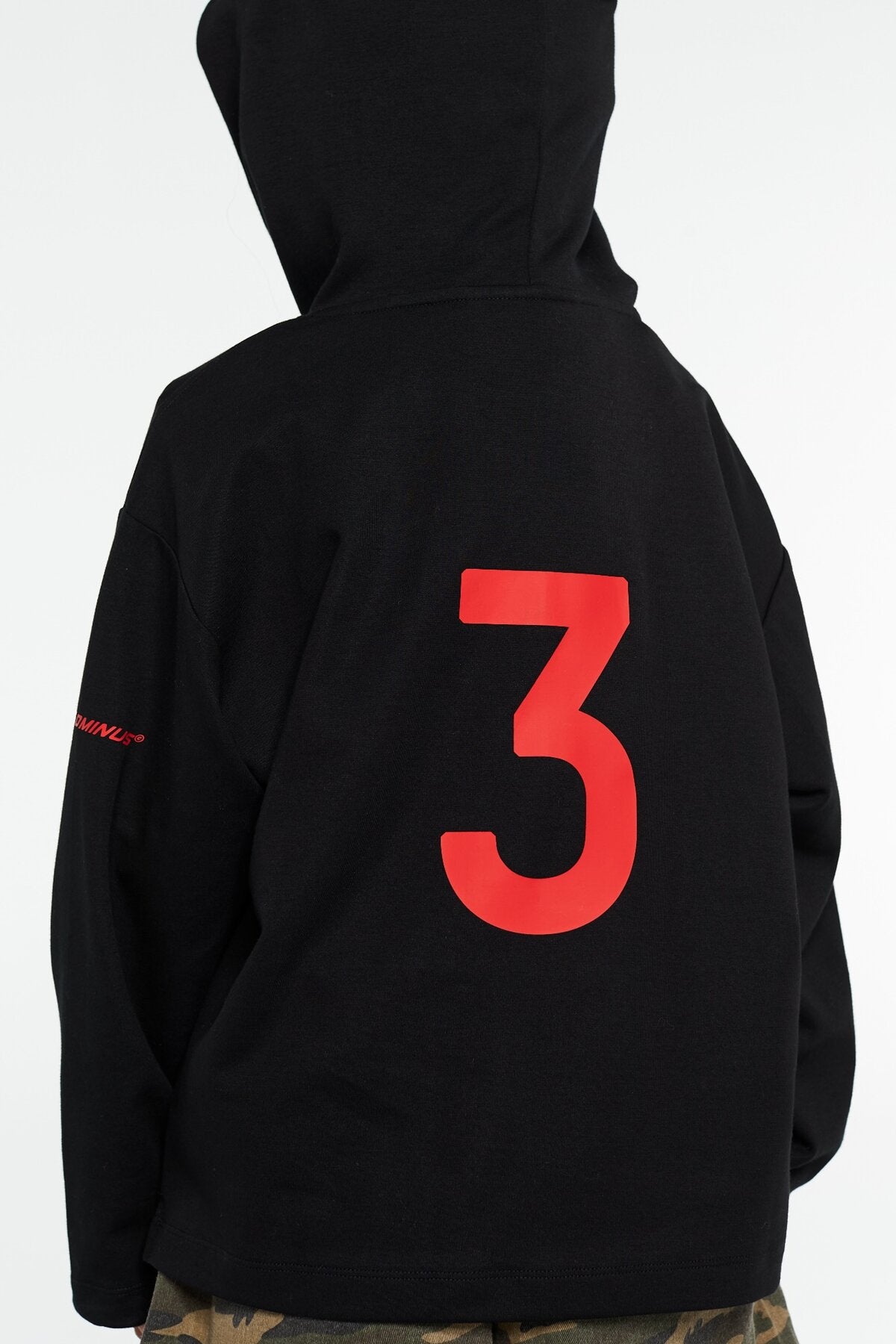 Kids APLUS DMINUS Cool Breeze Campus Number 3 Hoodie – Moisture-Wicking Quick-Dry Tech Pullover