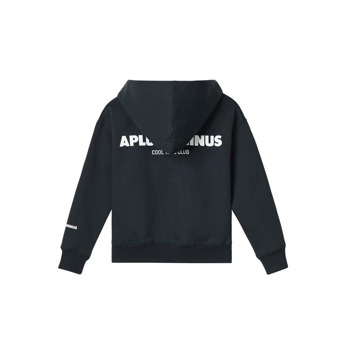Kids APLUS DMINUS Cool Kids Club Zip-Up Hoodie – Lightweight Structured Fleece Jacket