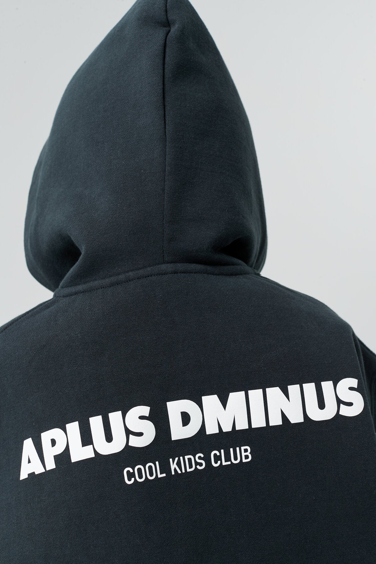 Kids APLUS DMINUS Cool Kids Club Zip-Up Hoodie – Lightweight Structured Fleece Jacket