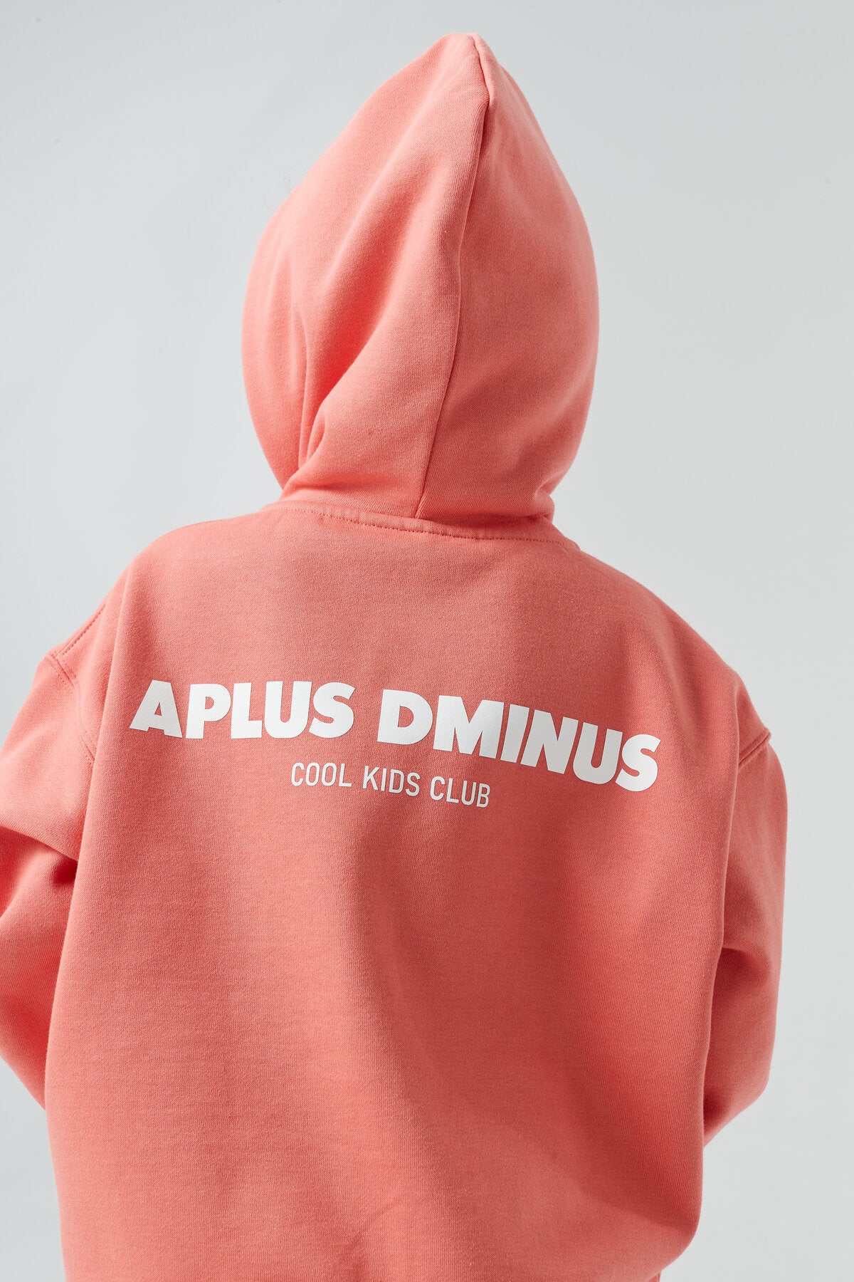 Kids APLUS DMINUS Cool Kids Club Zip-Up Hoodie – Lightweight Structured Fleece Jacket