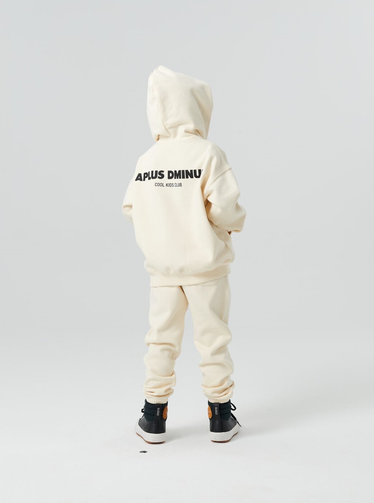 Kids APLUS DMINUS Cool Kids Club Zip-Up Hoodie – Lightweight Structured Fleece Jacket