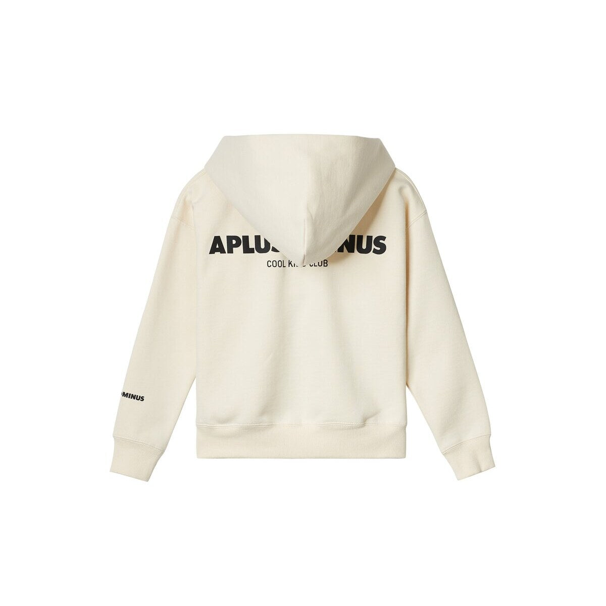 Kids APLUS DMINUS Cool Kids Club Zip-Up Hoodie – Lightweight Structured Fleece Jacket