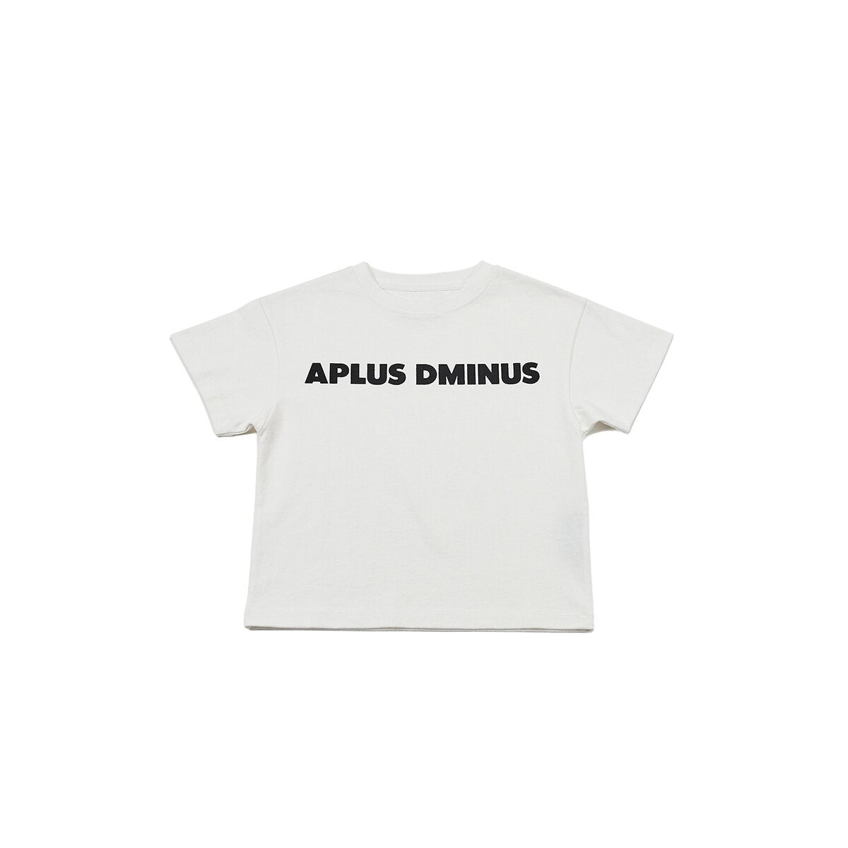 Kids APLUS DMINUS Logo Graphic T-Shirt – Screen-Printed Oversized Everyday Tee
