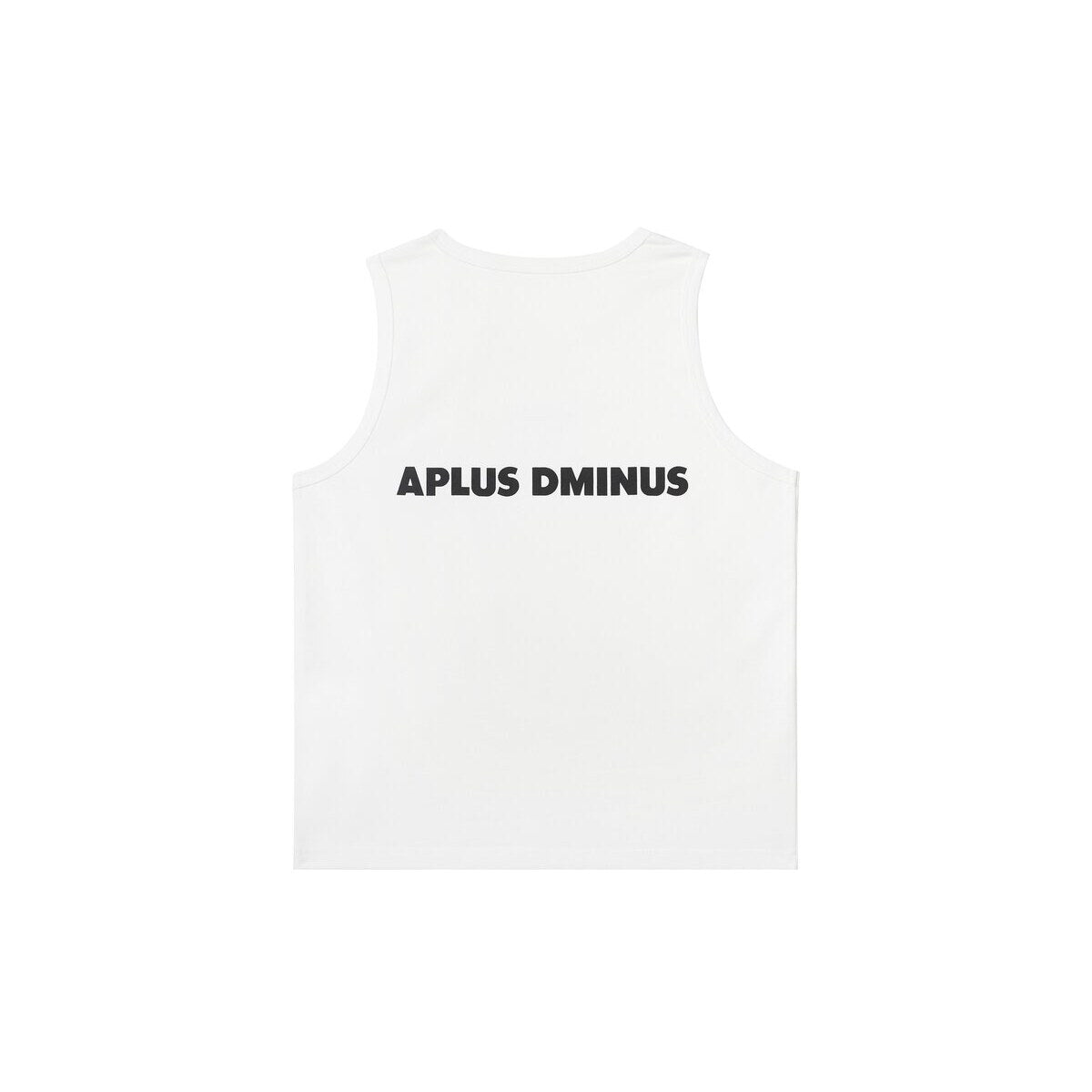 Kids APLUS DMINUS Logo Print Sleeveless Tank Top – 100% Cotton Athletic Casual Vest