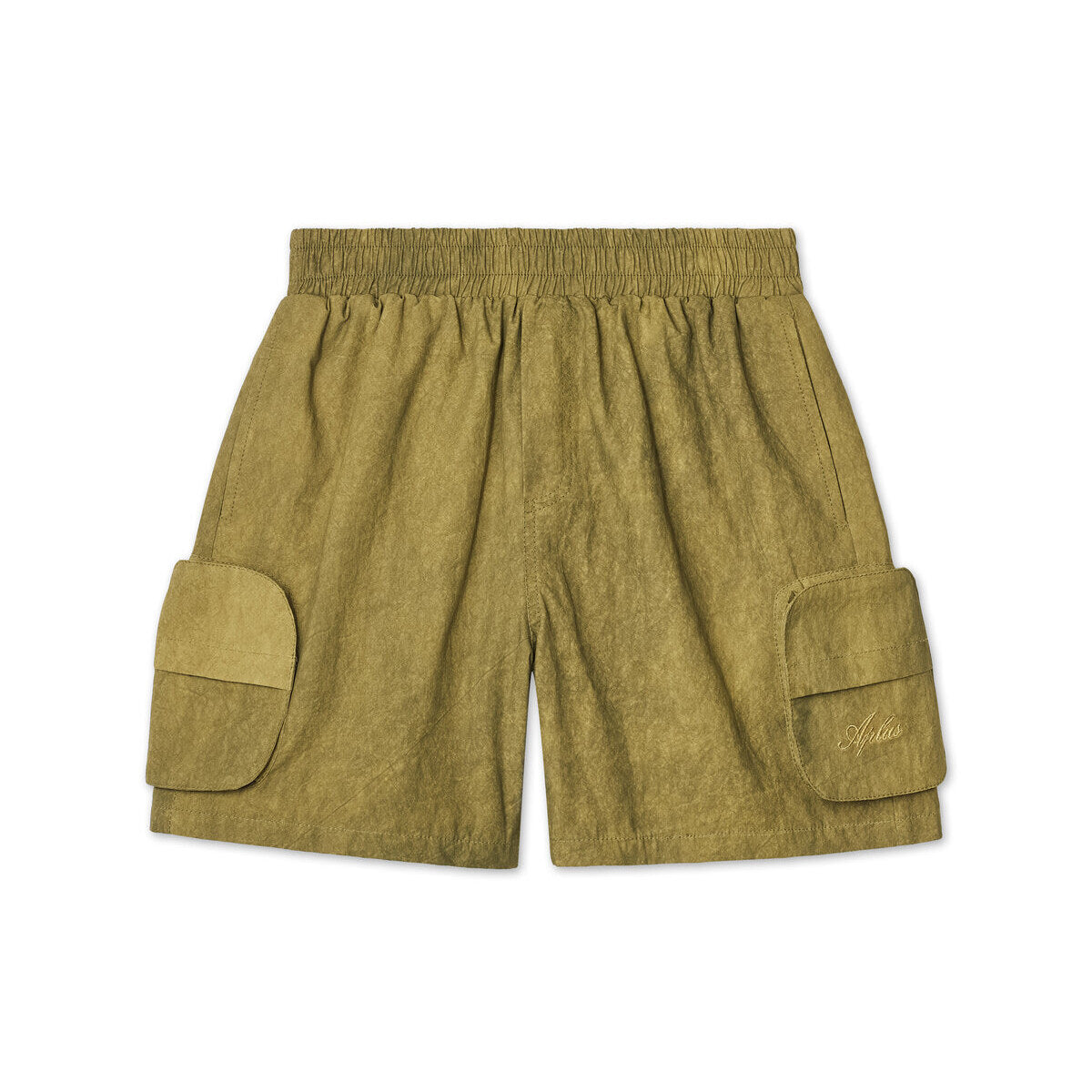 Kids APLUS DMINUS PAPER Crinkle Cargo Shorts – Quick-Dry 3D Pocket Outdoor Shorts