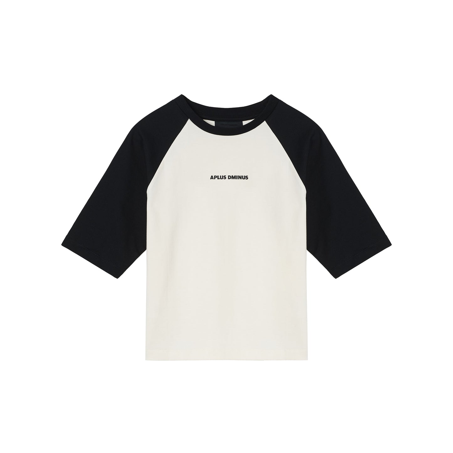 Kids APLUS DMINUS Raglan 3/4 Sleeve T-Shirt – 100% Cotton Color Block Baseball Tee
