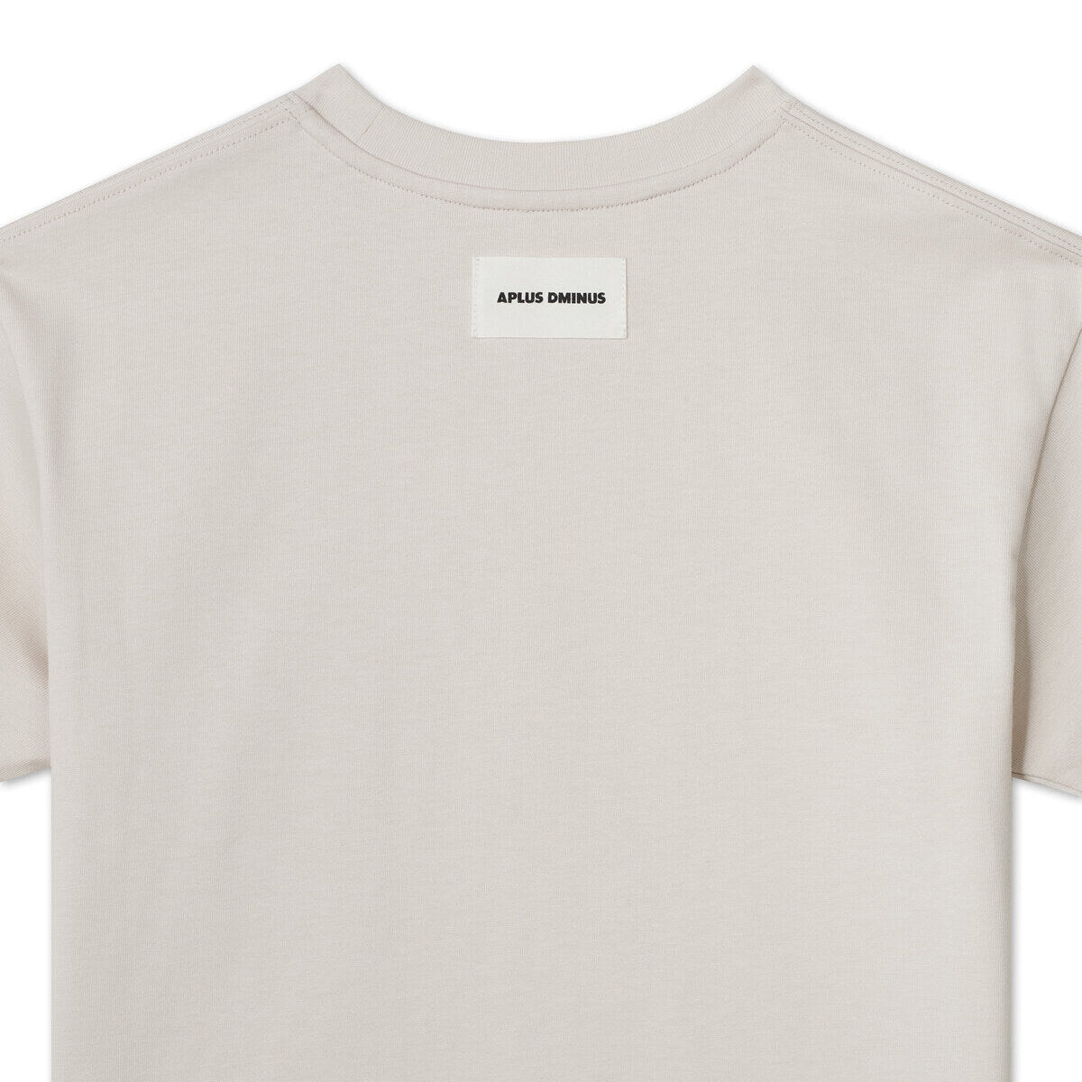 Kids APLUS DMINUS Small Logo Boxy T-Shirt – 100% Cotton Relaxed Drop-Shoulder Tee