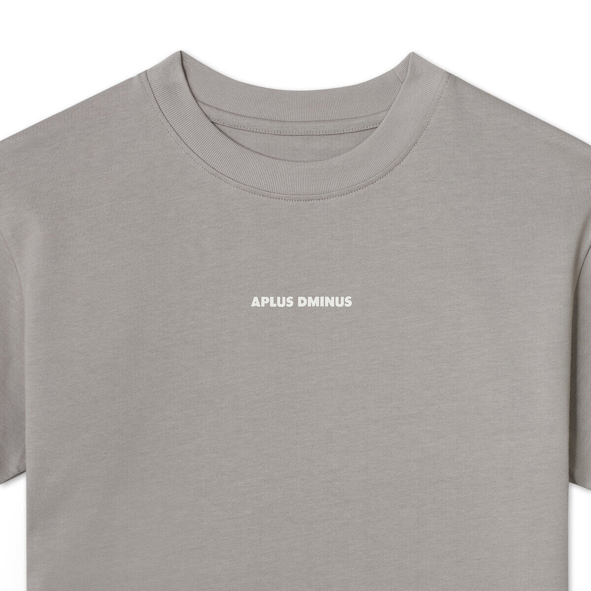 Kids APLUS DMINUS Small Logo Boxy T-Shirt – 100% Cotton Relaxed Drop-Shoulder Tee