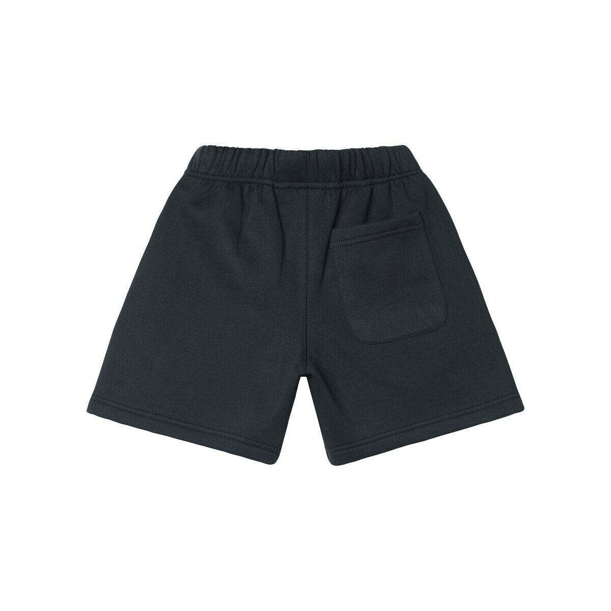 Kids APLUS DMINUS Stacked Logo Fleece Drawstring Shorts – Structured Sports Casual Sweat Shorts