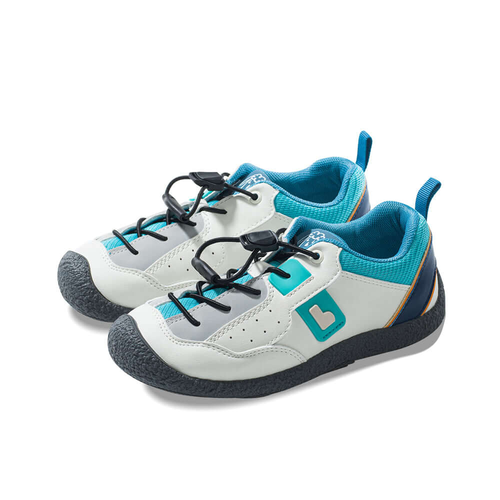 kids breathable non slip soft sole outdoor walking shoes all blue 2