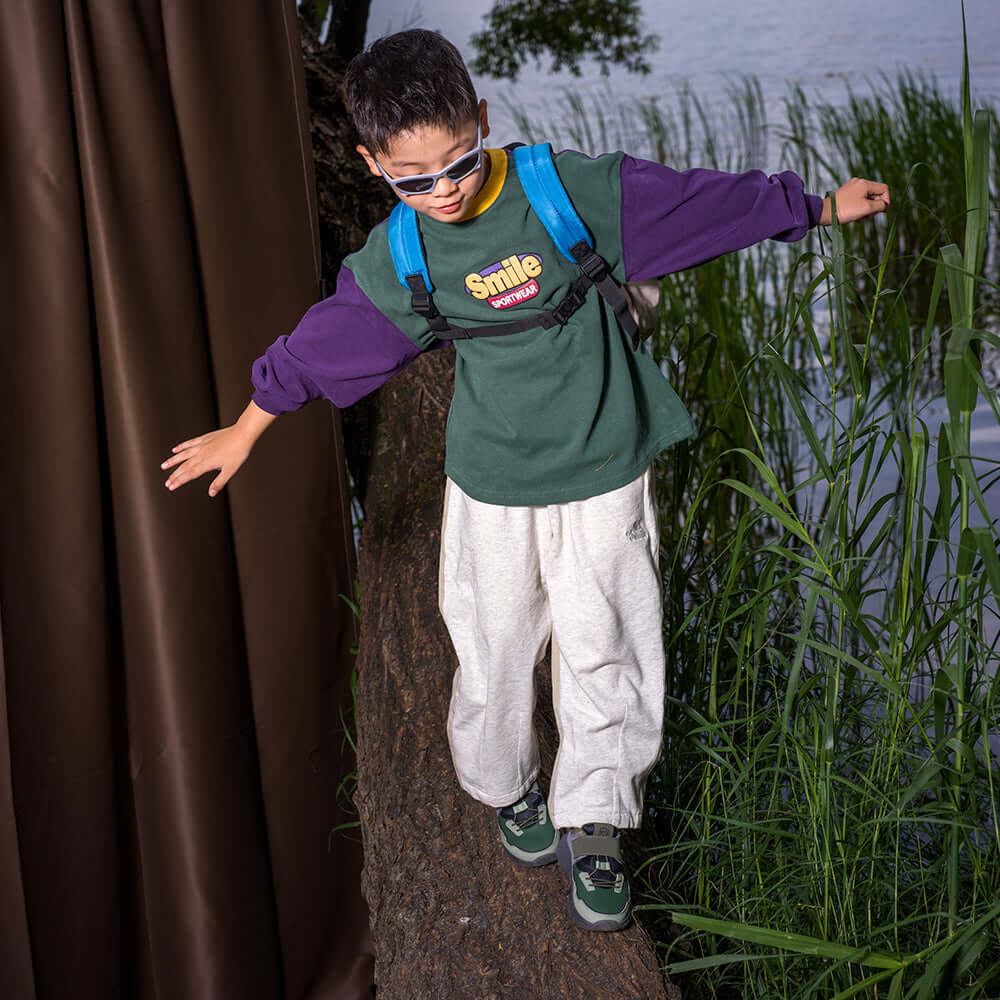 kids casual breathable lace velcro strap shoes all olive 6