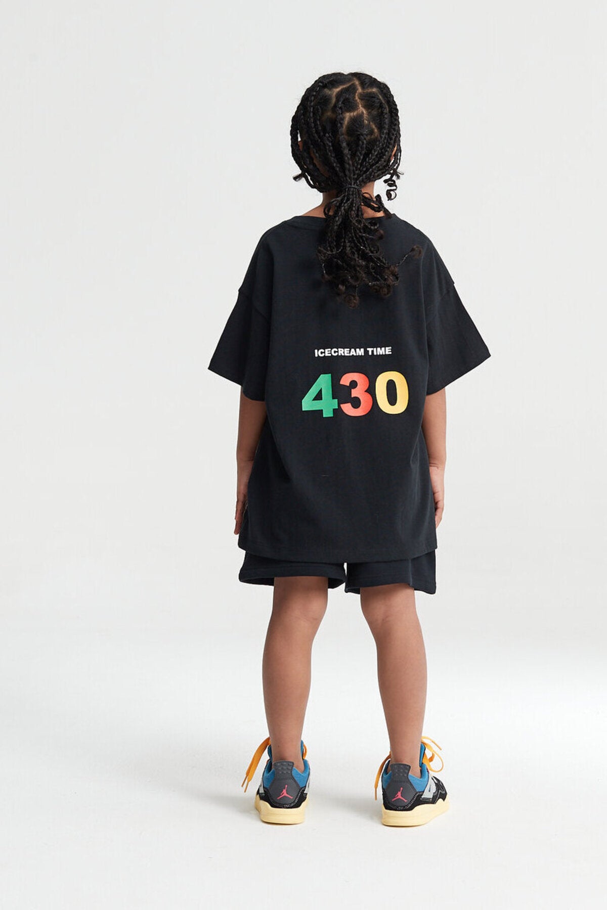 Kids Ice Cream 430 Graphic T-Shirt – 100% Cotton Oversized Screen Print Tee