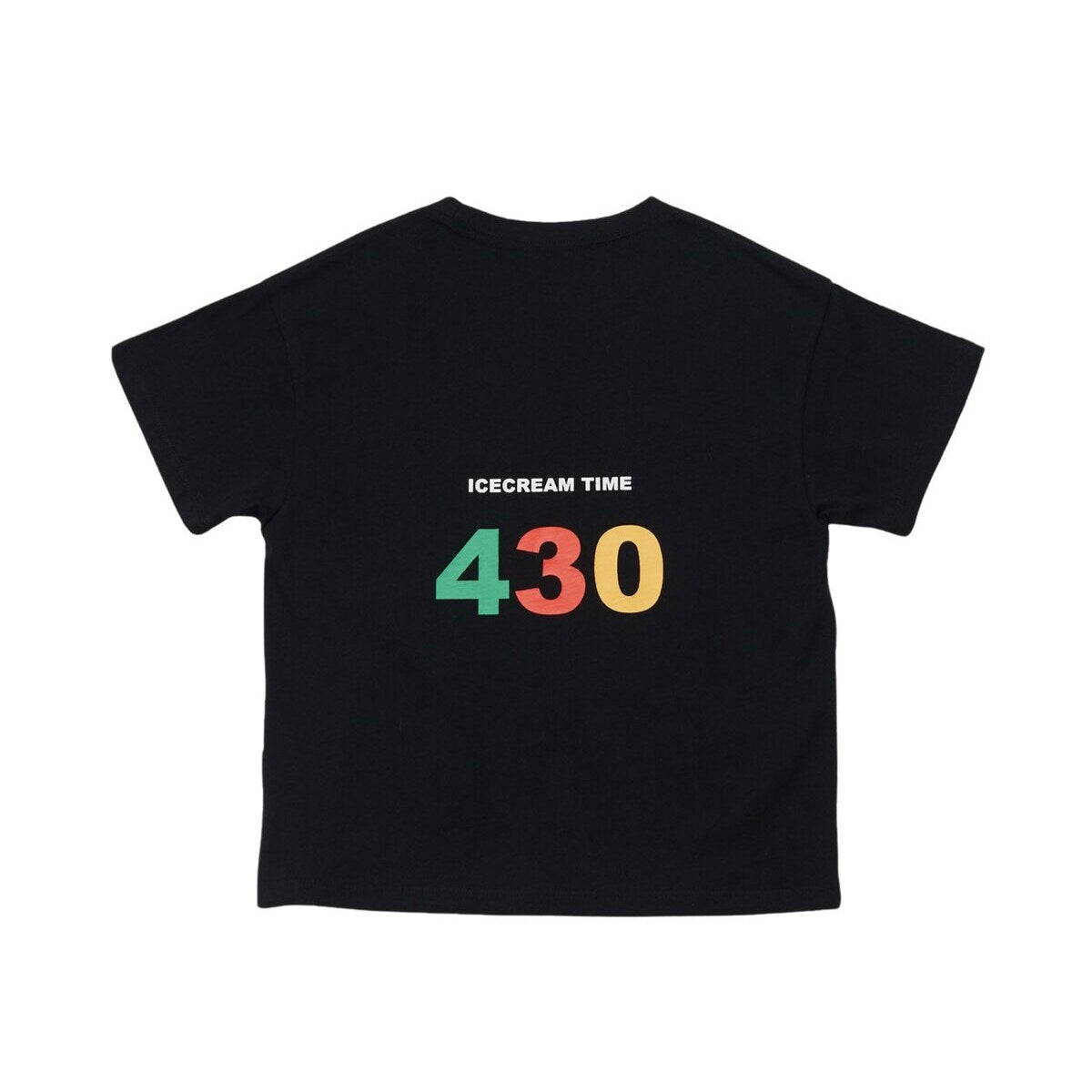 Kids Ice Cream 430 Graphic T-Shirt – 100% Cotton Oversized Screen Print Tee
