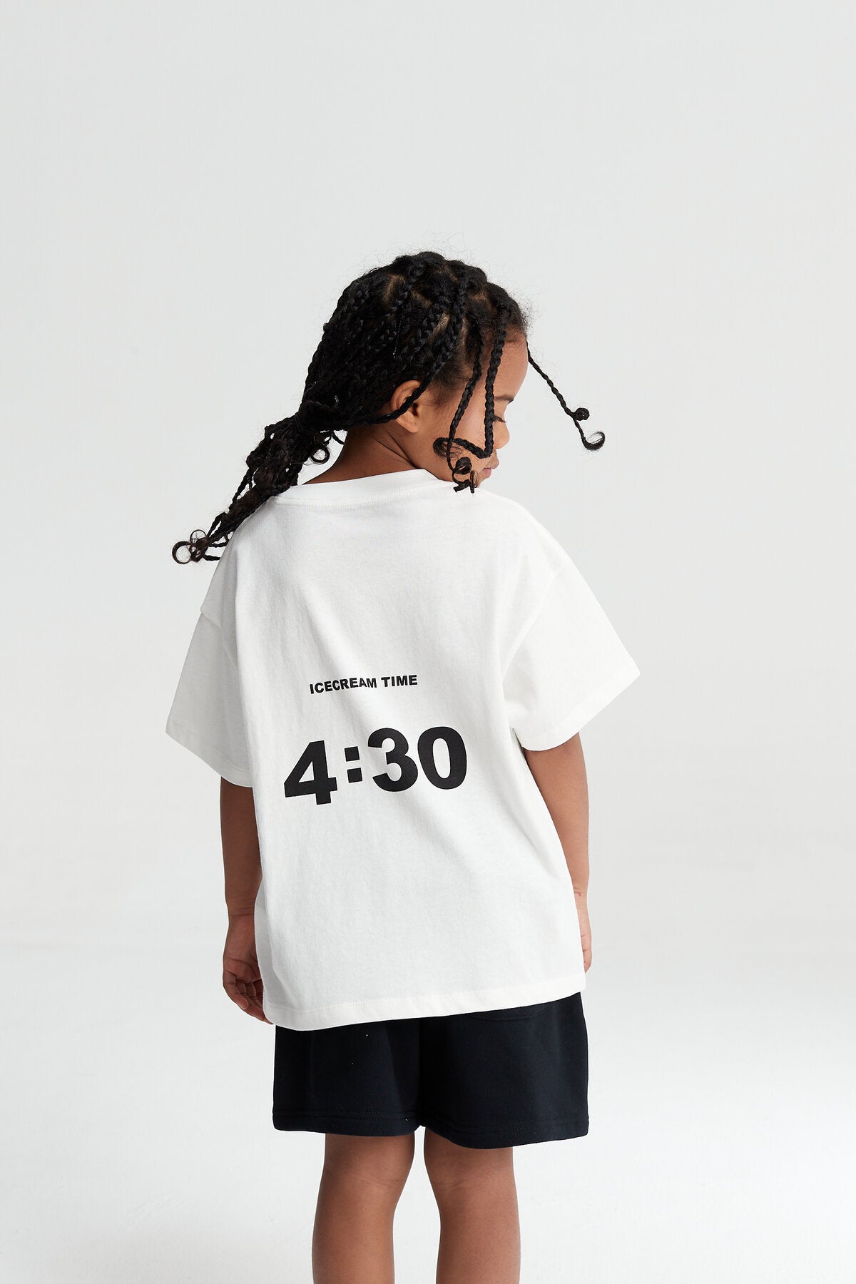 Kids Ice Cream 430 Graphic T-Shirt – 100% Cotton Oversized Screen Print Tee