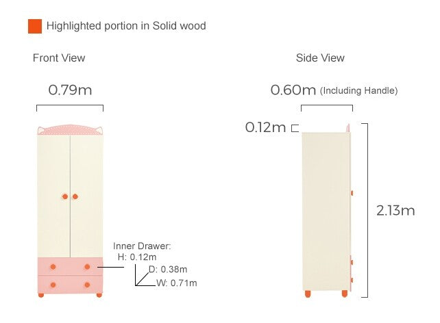 kitty cat pink wardrobe all 13