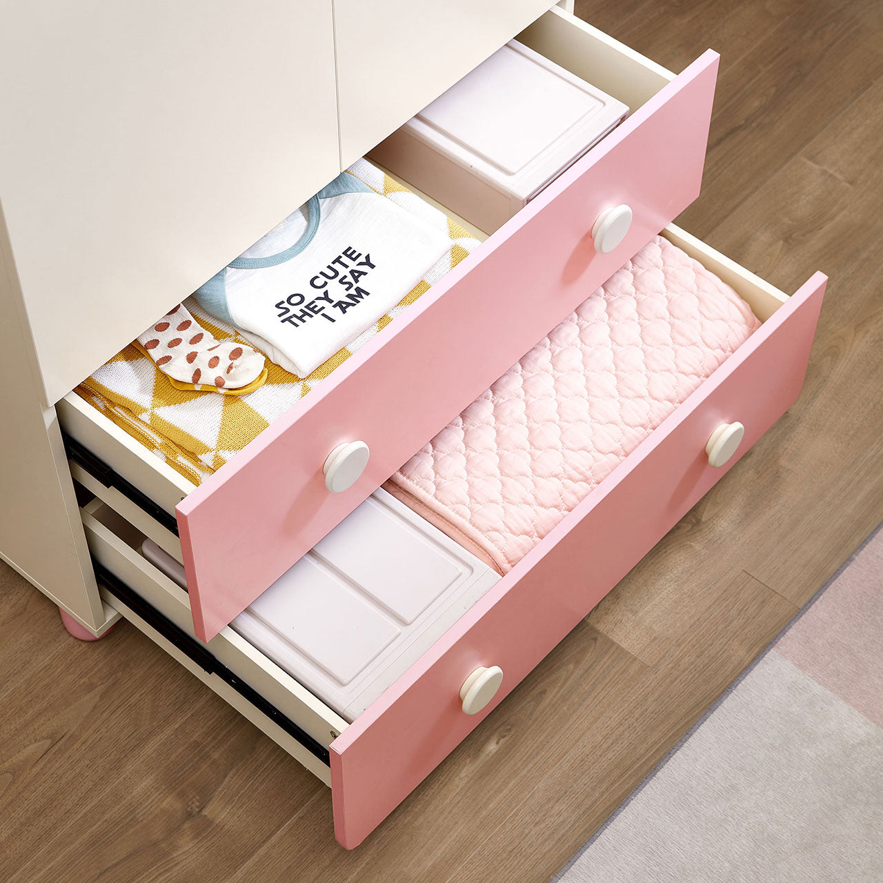 kitty cat pink wardrobe all 5