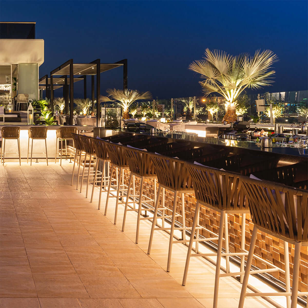 Kule Resort Bar Stool - 0cm