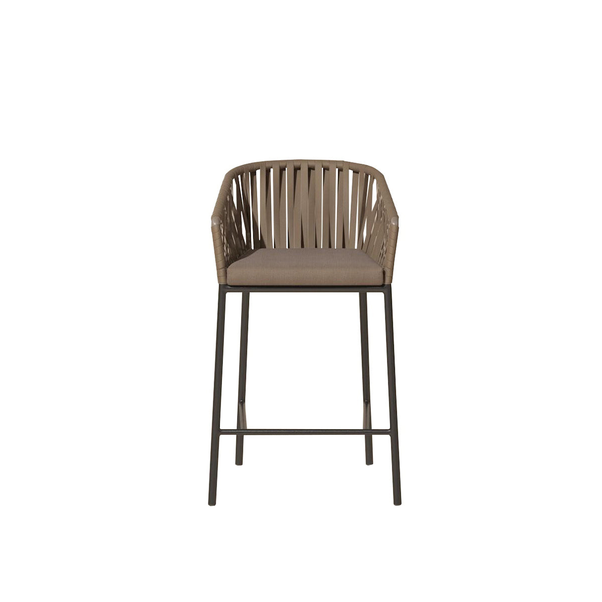 kule resort bar stool 0.65m mocha 2