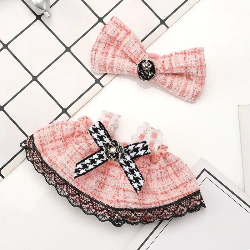 Labubu French Tweed Outfit - 0cm