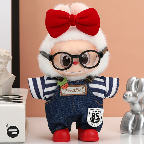 Labubu Red Ribbon Darling Outfit