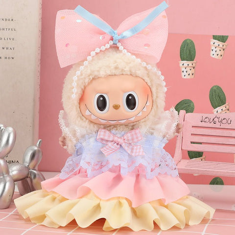 Labubu Romantic Ruffle Outfit