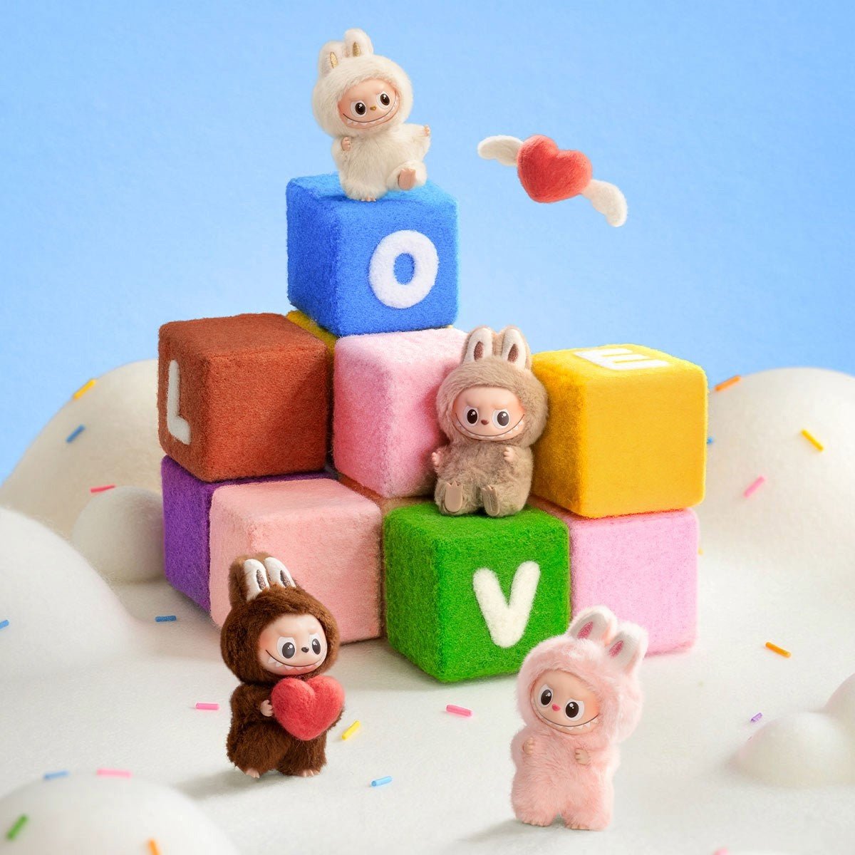 Labubu THE MONSTER PIN FOR LOVE - D - 0cm