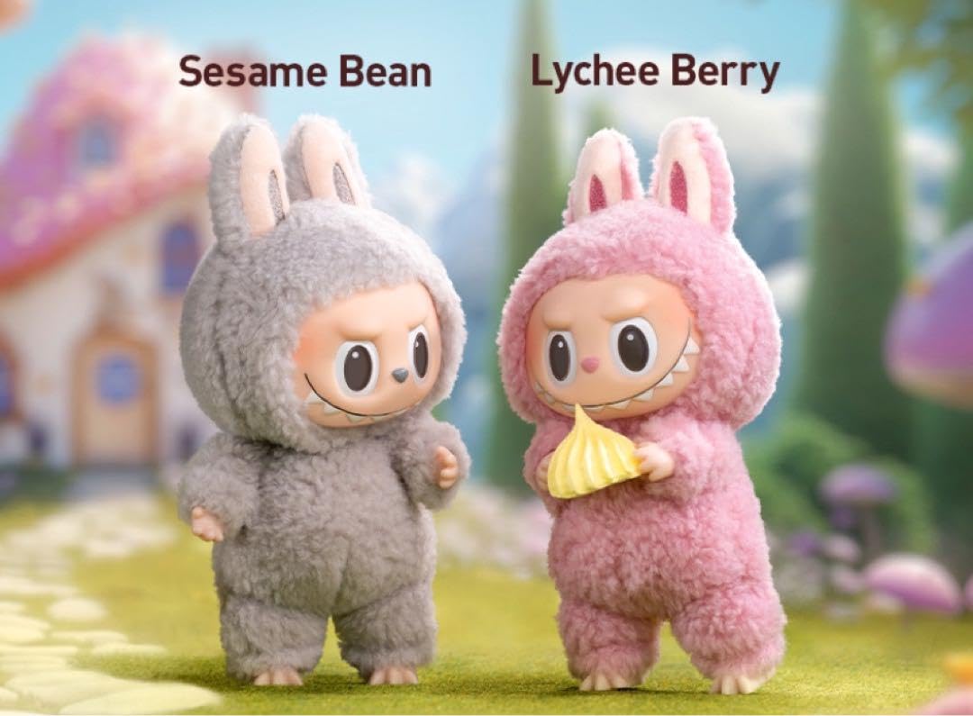 Labubu V1 THE MONSTERS Exciting Macaron Sesame Bean
