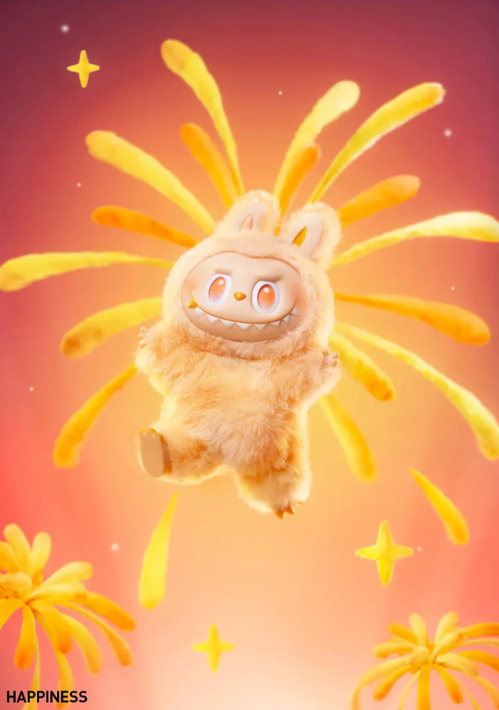 Labubu V3 THE MONSTERS Big Into Energy HAPPINESS
