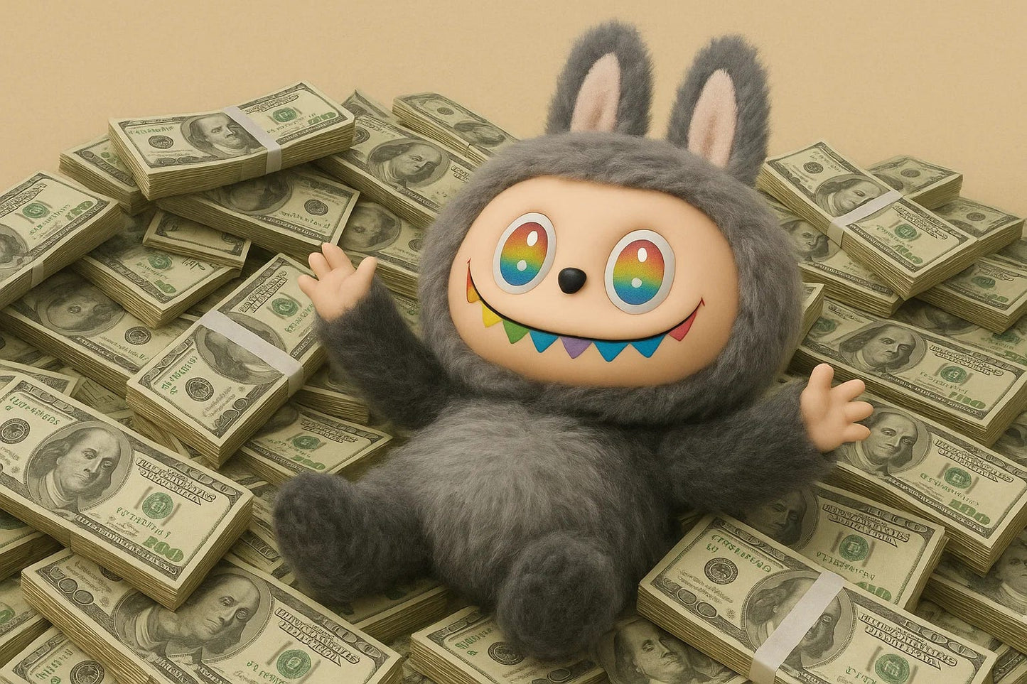 Labubu V3 THE MONSTERS Big Into Energy ID