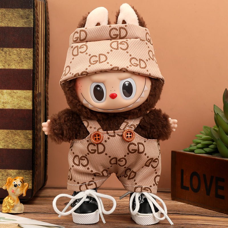 Labubu Vogue Monogram Overalls Outfit - 0cm