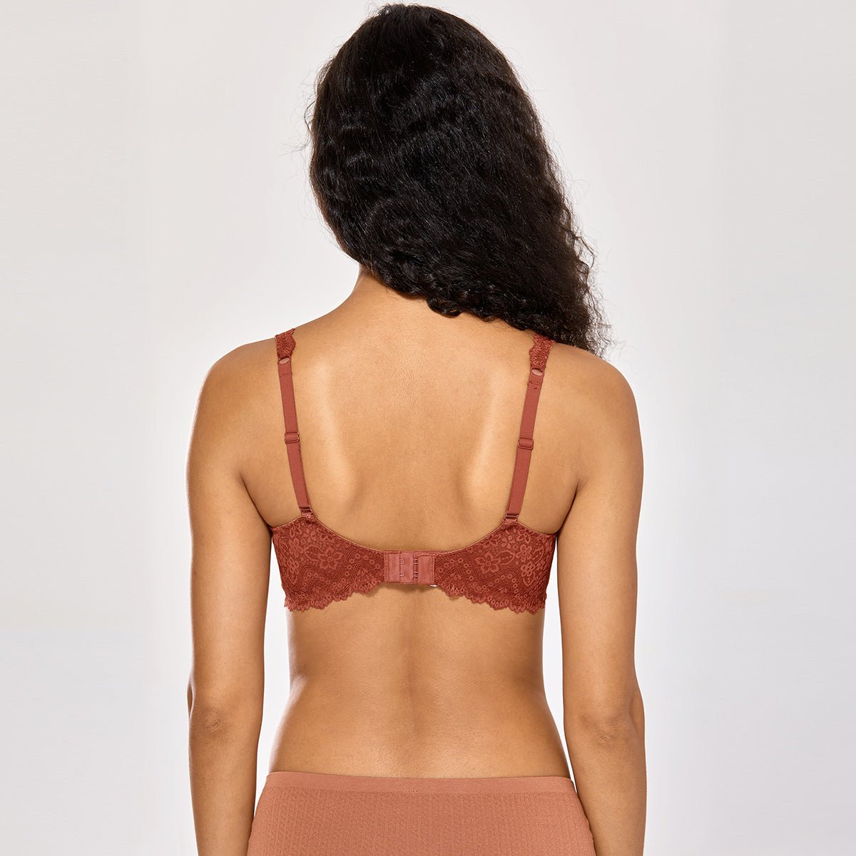 Lace Plunge Underwire Bra