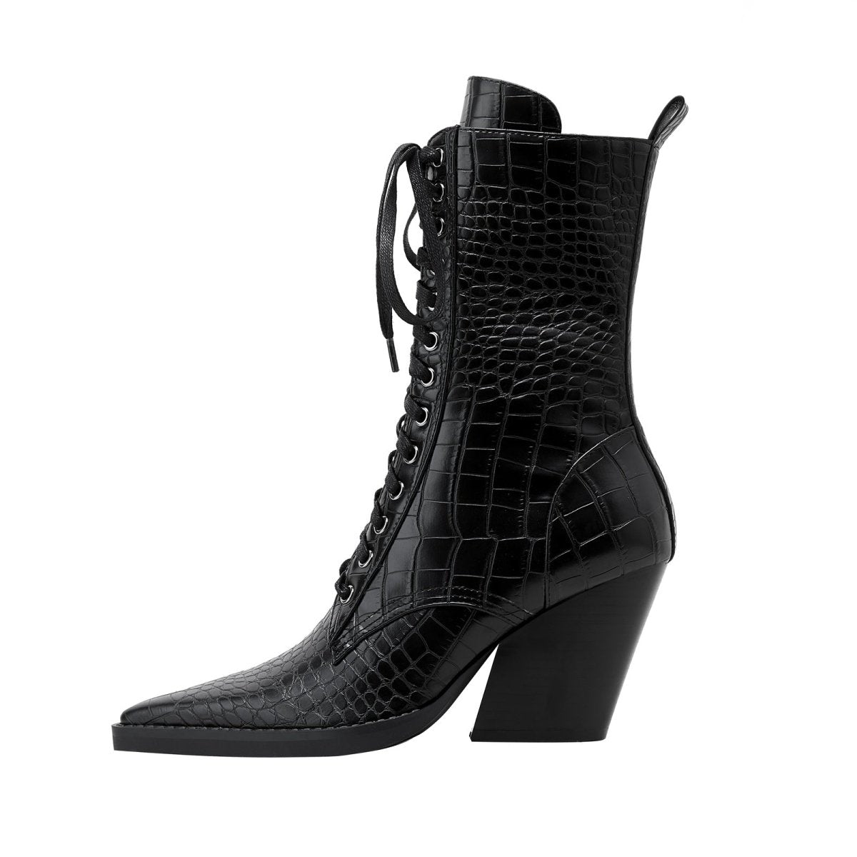 lace - up - snakeskin - pointed - toe - ankle - boots_all_black_1.jpg