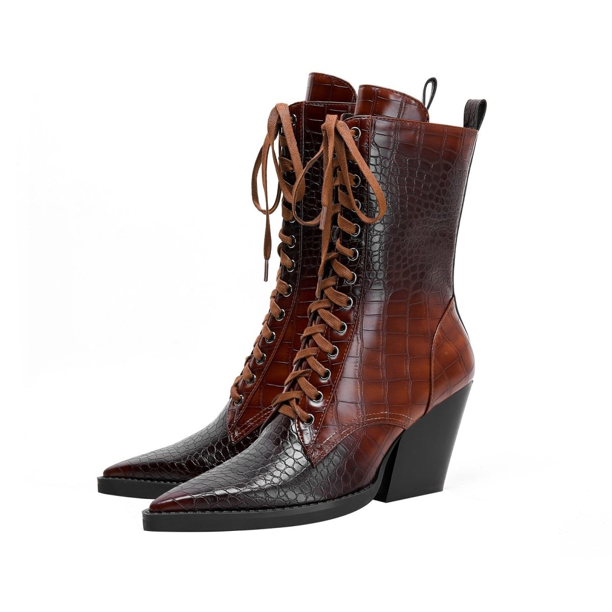 lace - up - snakeskin - pointed - toe - ankle - boots_all_brown_3.jpg