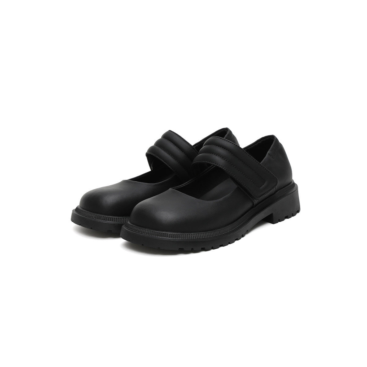 ladylike mary jane casual shoes all black 2