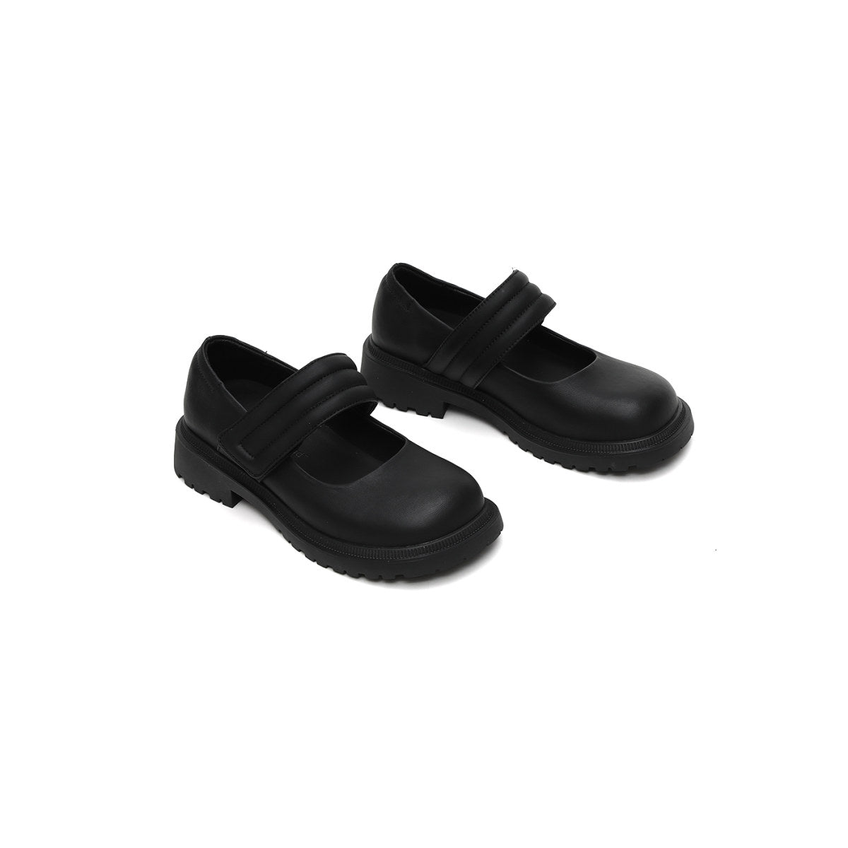 ladylike mary jane casual shoes all black 3