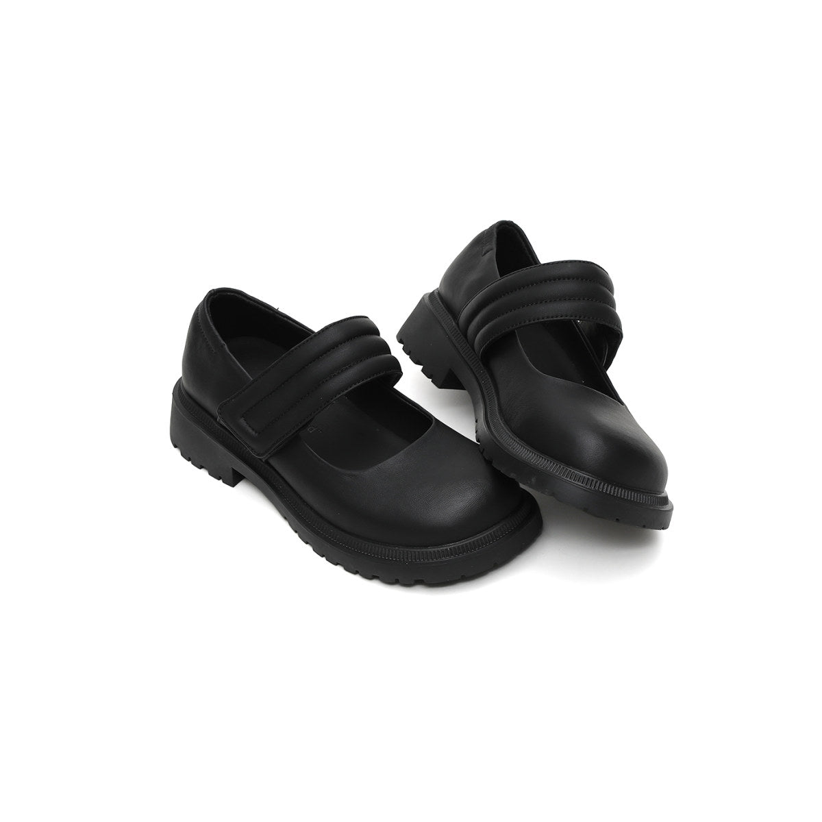 ladylike mary jane casual shoes all black 4