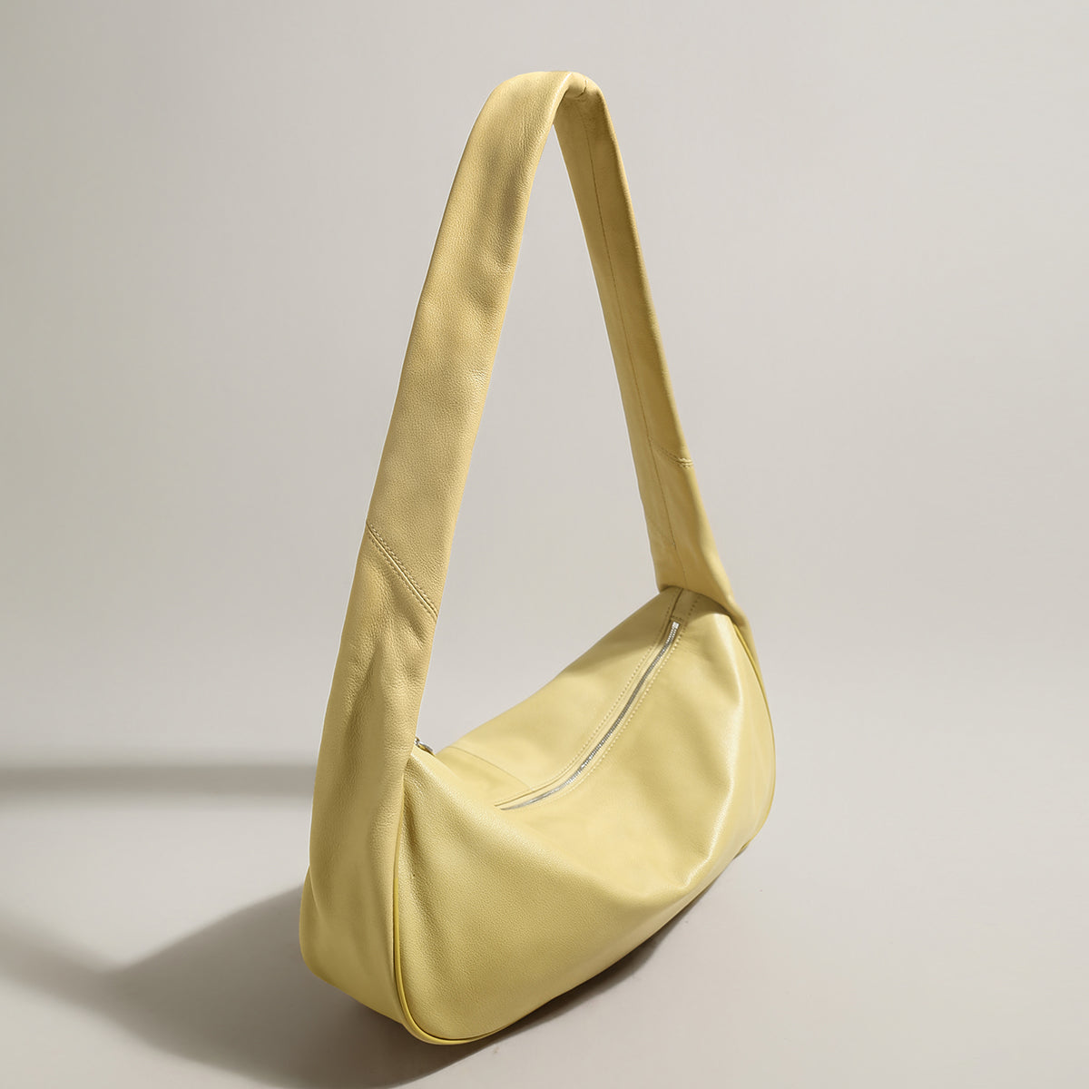 large waterproof hobo shoulder bag yellow 2