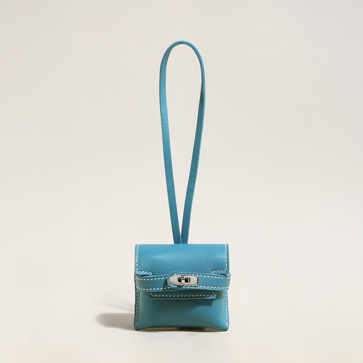 Leather Crafted Airpods Case Wrist Pouch - 0cm