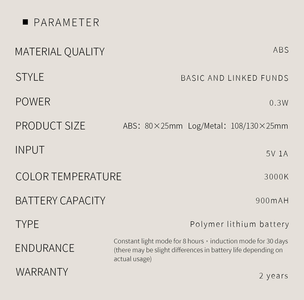 led wireless rechargeable motion sensor night light [natural walnut] 9