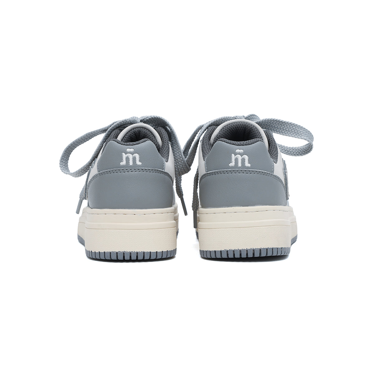 light platform sneakers all grey 3