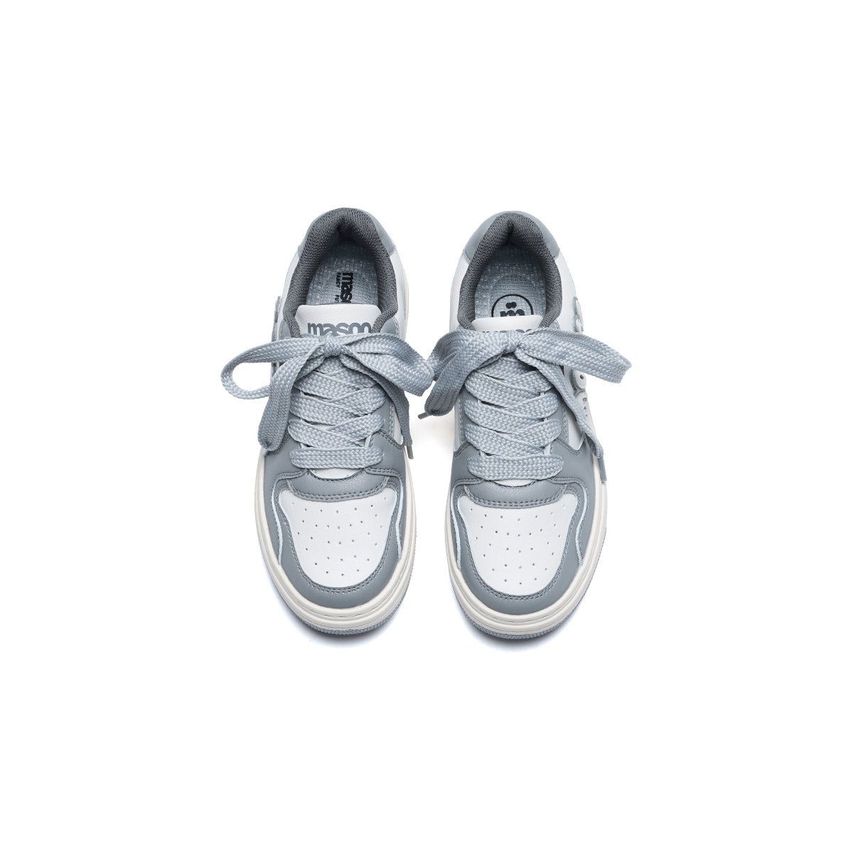 light platform sneakers all grey 5