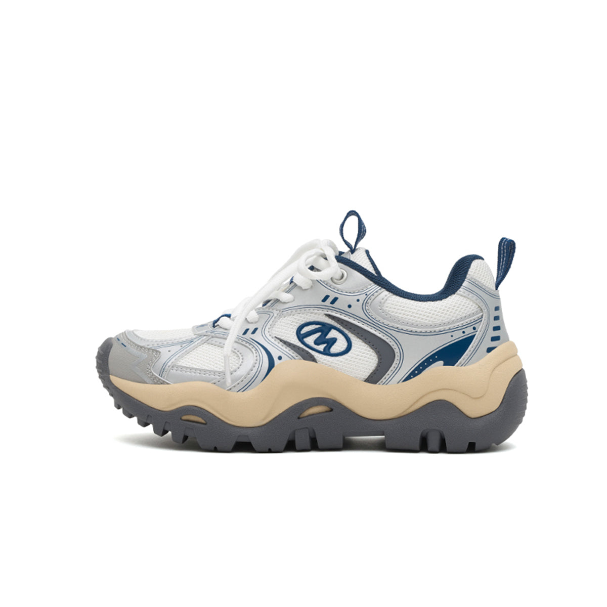 lightweight breathable platform sneakers all navy 1