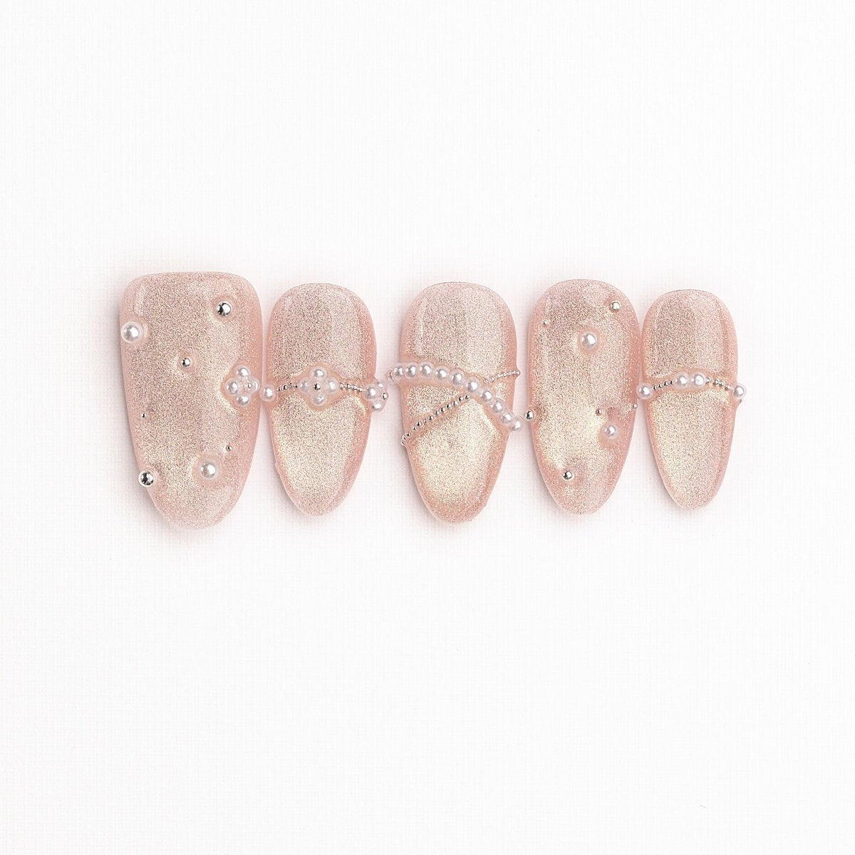 Lilac Rain 3D Press-On Nails
